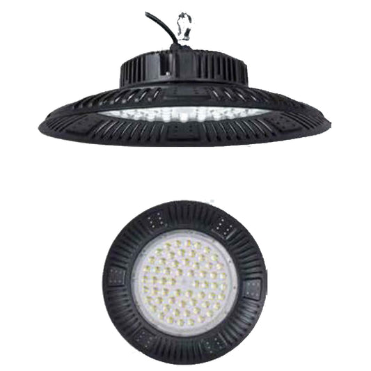 LUMINARIA UFO LED SMD CW 200W RDN BK