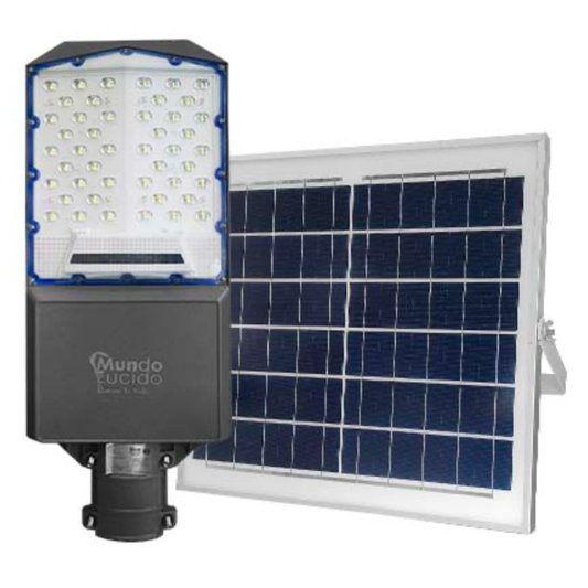 LUMINARIA URBANA SOLAR CON PANEL INDEPENDIENTE 300WATTS SL300