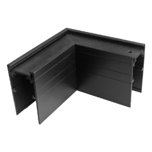 CONECTOR PARA RIEL MAGNETICO EN "L" HORIZONTAL MOD: CMESQUINA H