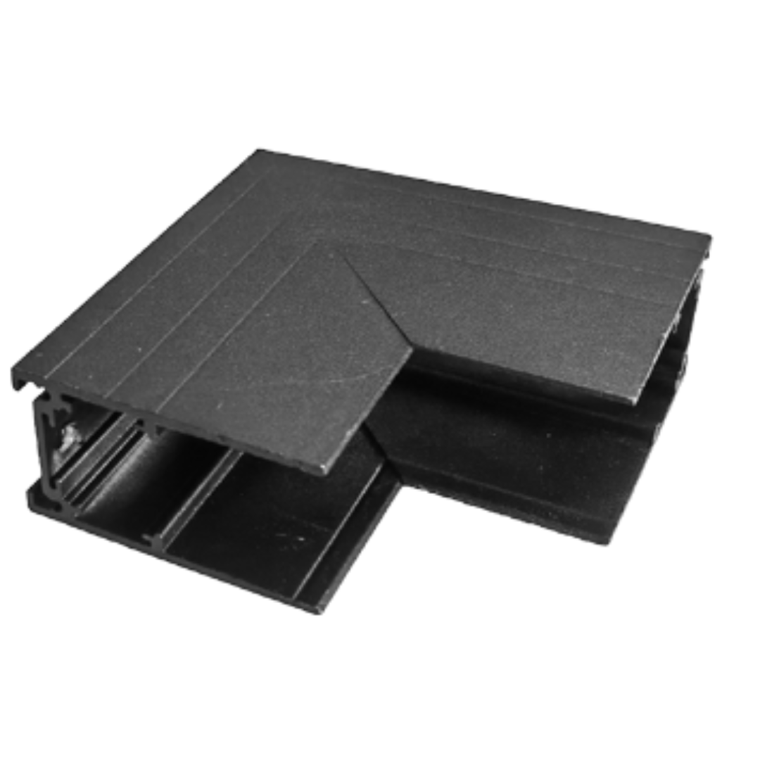 CONECTOR PARA RIEL MAGNETICO EN "L" VERTICAL MOD: CMESQUINA V